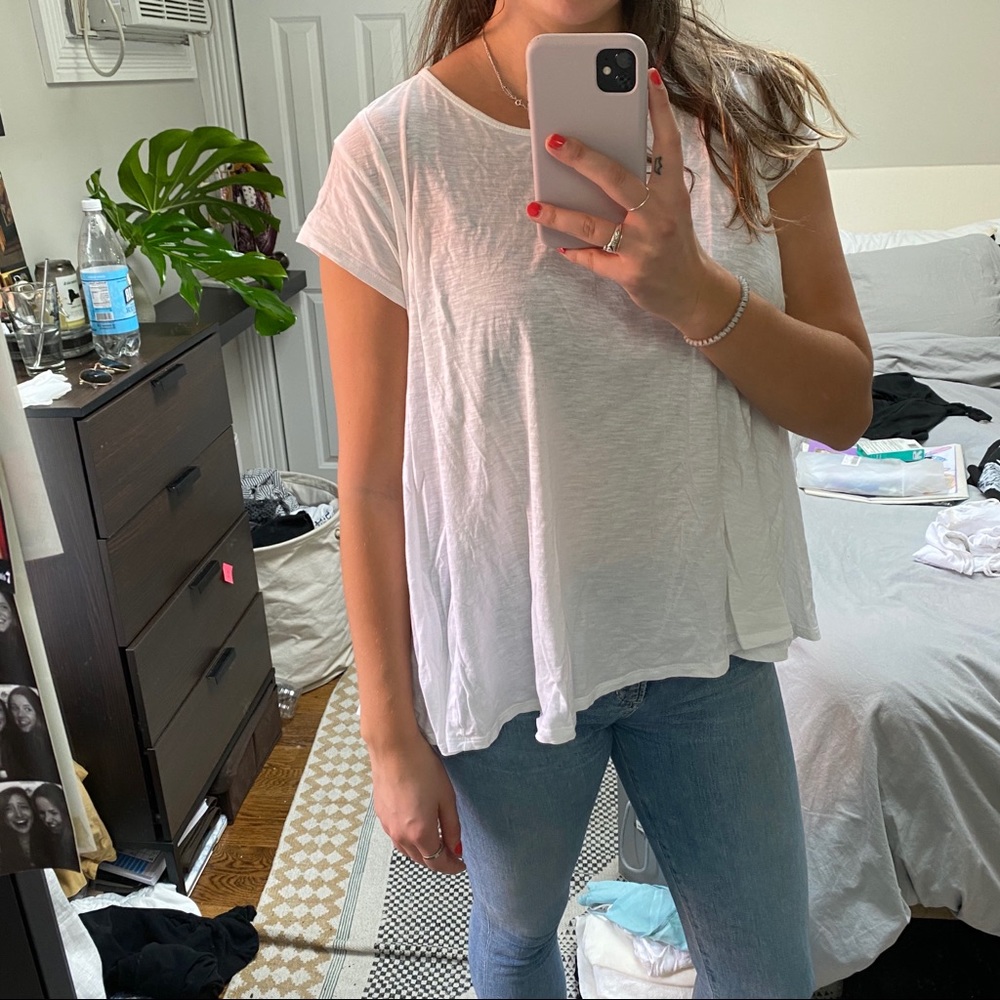 ba&sh t shirt with open back